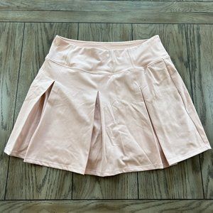 zuda Z-Move Pleated Pocket Skort Smokey Rose, Size Extra-Large.